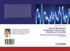 Sound Absorption Coefficient and Young¿s Modulus of Concrete