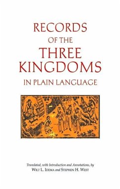 Records of the Three Kingdoms in Plain Language - Anonymous