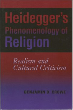 Cover Heidegger's Phenomenology of Religion (eBook, ePUB)