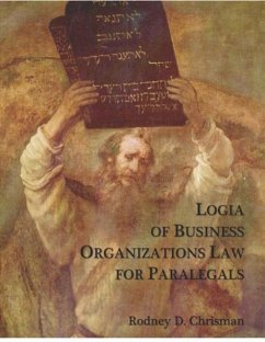 Cover Logia of Business Organizations Law for Paralegals
