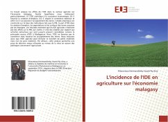 L'incidence de l'IDE en agriculture sur l'économie malagasy - Voarin'Ny Aina, Miarantsoa Herimandimby