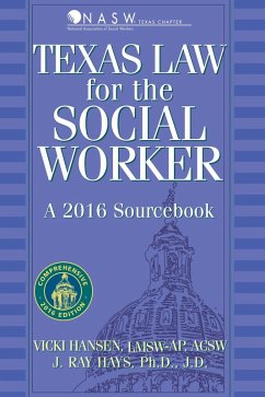 Texas Law for the Social Worker (eBook, ePUB) - Hansen, Vicki