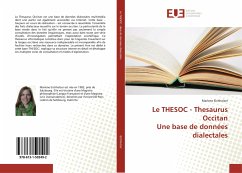 Le THESOC - Thesaurus Occitan Une base de données dialectales - Eichholzer, Marlene