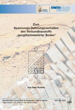 Cover Zum Spannungs-Dehnungsverhalten des Verbundbaustoffs 