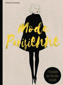 Cover Mode Parisienne: A Fashion Coloring Book