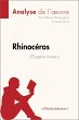Rhinocéros d'Eugène Ionesco (Analyse... - Bild 1