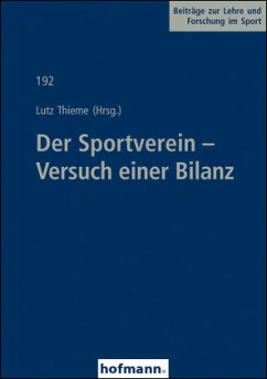 Cover Der Sportverein - Versuch einer Bilanz