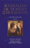 Australian Dictionary of Biography V10