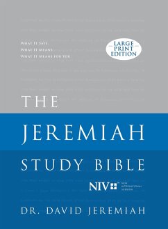 Cover The Jeremiah Study Bible, NIV (Large Print Edition, Hardcover)
