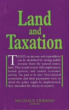 Land and Taxation - Tideman, Nicolaus