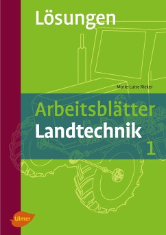 Arbeitsblätter Landtechnik 1 - Lösungsheft (eBook, PDF)