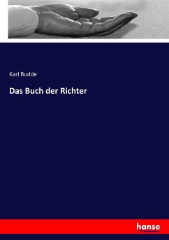 Das Buch der Richter - Budde, Karl