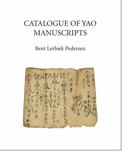 Catalogue of Yao Manuscripts - Pedersen, Bent Lerbaek