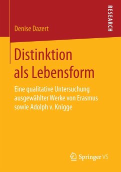 Distinktion als Lebensform - Dazert, Denise