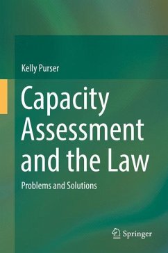 Capacity Assessment and the Law - Purser, Kelly