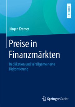 Preise in Finanzmärkten - Kremer, Jürgen