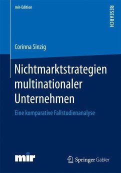 Nichtmarktstrategien multinationaler Unternehmen - Sinzig, Corinna