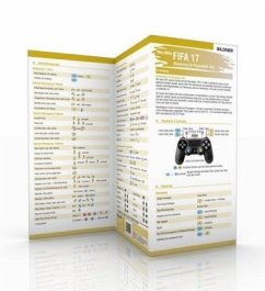 FIFA 17 - Alle Spieler-Steuerungen auf einen Blick!, 1 Falttafel - Zintzsch, Andreas