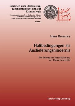 Cover Haftbedingungen als Auslieferungshindernis