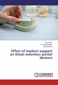 Effect of implant support on Distal extention partial denture