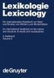 Lexikologie / Lexicology. 2. Halbband... - Bild 1