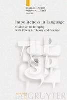 Impoliteness in Language (eBook, PDF)