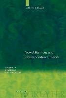 Cover Vowel Harmony and Correspondence Theory (eBook, PDF)
