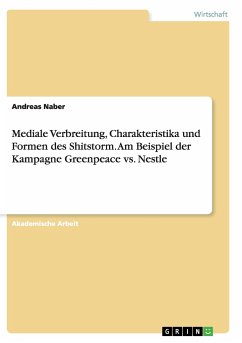 Mediale Verbreitung, Charakteristika und Formen des Shitstorm. Am Beispiel der Kampagne Greenpeace vs. Nestle