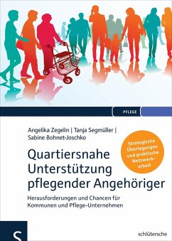 Quartiersnahe Unterstützung pflegender Angehöriger (QuartupA) (eBook, ePUB) - Zegelin, Angelika; Segmüller, Tanja; Bohnet-Joschko