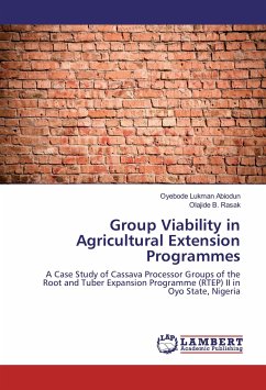 Group Viability in Agricultural Extension Programmes