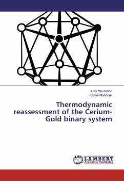 Thermodynamic reassessment of the Cerium-Gold binary system