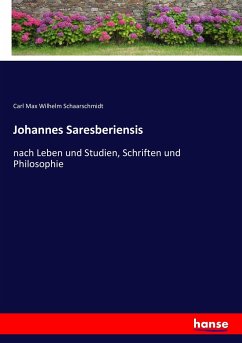 Johannes Saresberiensis - Schaarschmidt, Carl Max Wilhelm