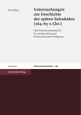 Untersuchungen zur Geschichte der späten Seleukiden (164-63 v. Chr.) (eBook, PDF)