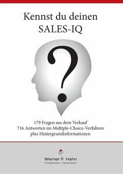 Kennst du deinen Sales-IQ? - Hahn, Werner F.