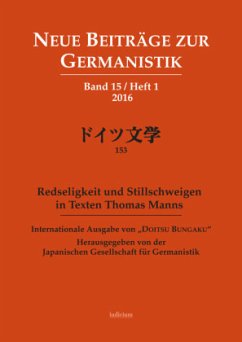 Redseligkeit und Stillschweigen in Texten Thomas Manns