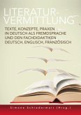 Literaturvermittlung Literaturvermittlung