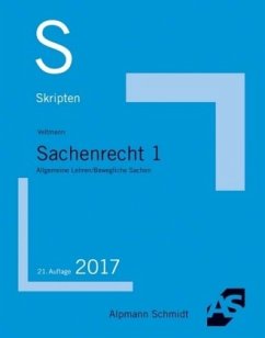 Allgemeine Lehren, Bewegliche Sachen / Sachenrecht Bd.1 - Veltmann, Till