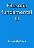 Filosofia fundamental III (eBook, ePUB)