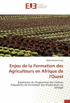 Cover Enjeu de la Formation des Agriculteurs en Afrique de l'Ouest