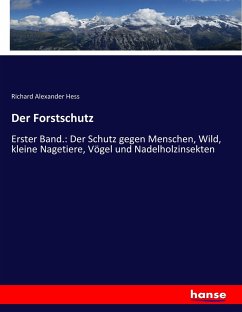 Der Forstschutz - Hess, Richard Alexander