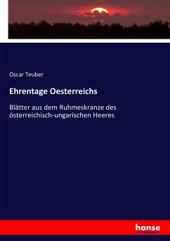 Ehrentage Oesterreichs - Teuber, Oscar