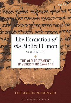 Cover The Formation of the Biblical Canon: Volume 1 (eBook, PDF)