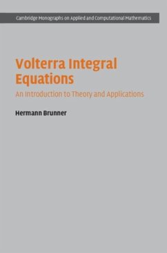 Volterra Integral Equations (eBook, PDF) - Brunner, Hermann