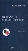 Tolerance et modernite juridique (eBook, PDF)