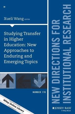 Cover Studying Transfer in Higher Education (eBook, PDF)