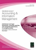 Institutional and legal frameworks, corporate reporting and managerial performance in emerging markets (eBook, PDF)