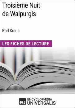 Troisième Nuit de Walpurgis de Karl Kraus (eBook, ePUB) - Encyclopaedia Universalis