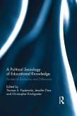 A Political Sociology of Educational Knowledge (eBook, ePUB)