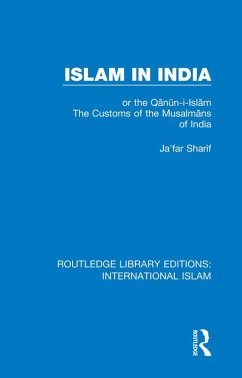 Islam in India (eBook, PDF) - Sharif, Ja'Far