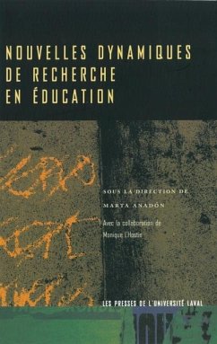 Cover Nouvelles dynamiques de recherche en education (eBook, PDF)